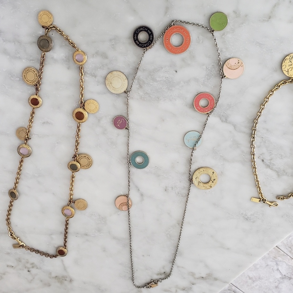 COACH brand necklaces
